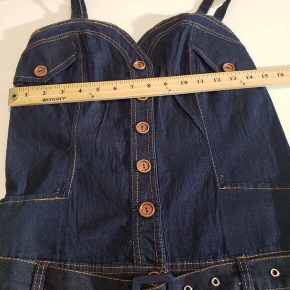 Santory Jean Romper Size M NWT - Picture 9 of 11